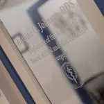 Office glass front door